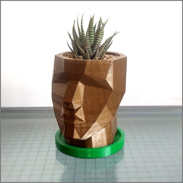 01-MP1 . Maceta AVATAR Plástico 3D En 1 Color A Elección - Imagen 3