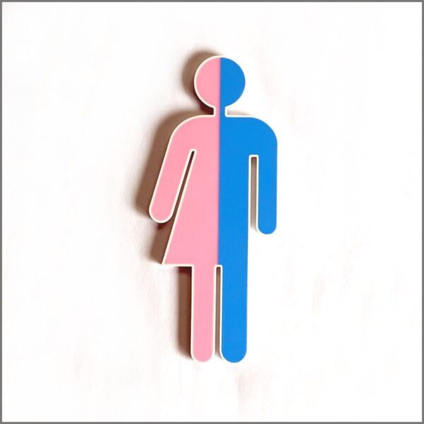 Cartel Toilet Unisex - Imagen 2