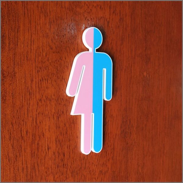 Cartel Toilet Unisex - Imagen 3